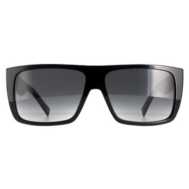 Marc Jacobs icono rectángulo unisex negro gris oscuro degradado 096/s