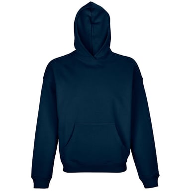 SOLS Unisex Adult Connor Organic Oversized Hoodie (French Navy)