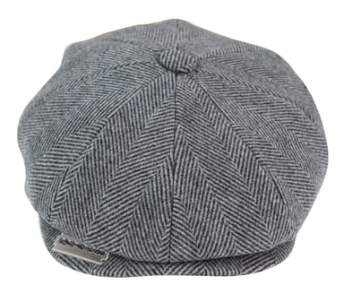 Gorro de tweed Peaky Blinders para hombre con hoja de afeitar