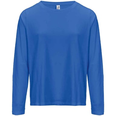 SOLS Womens/Ladies Monarch Long-Sleeved T-Shirt (Royal Blue)