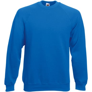 Fruit Of The Loom Mens Raglan Sleeve Belcoro® Sweatshirt (Royal)