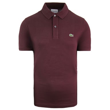 Lacoste Slim Fit Mens Borgoña Polo