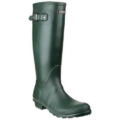 Cotswold Sandringham Buckle-Up Womens Wellington Boots (Green)