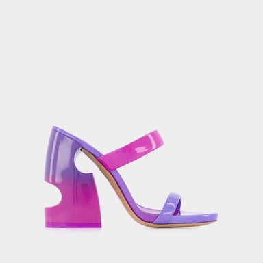 Zapatillas Odsy 1000 - Off White - Piel - Blanco/Morado