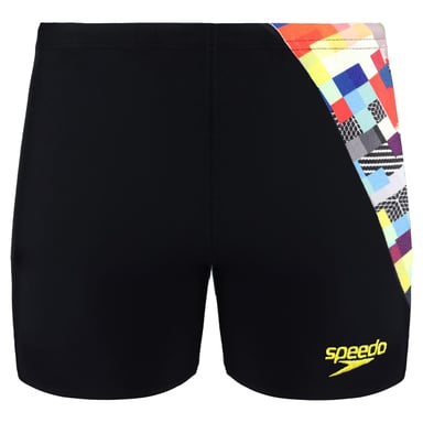 Speedo en todo el impreso Glichcode Digital Black Junior Swim Shorts 8 11732D832