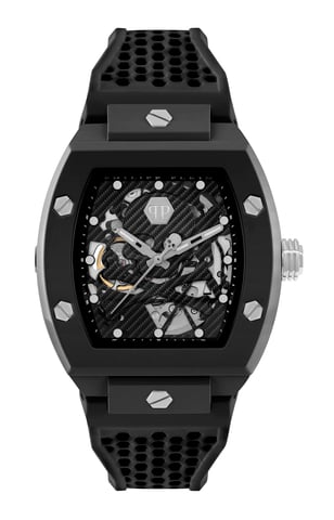 Philipp Plein The Skeleton Ecoceramic Men's Black Watch PWVBA0423