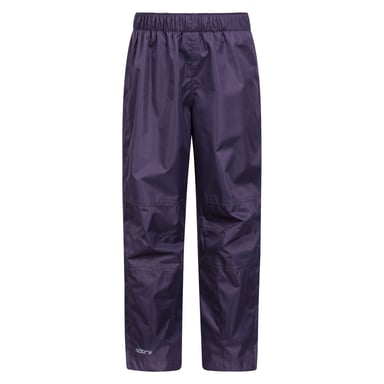 Mountain Warehouse Childrens/Kids Spray II Waterproof Over Trousers (Purple)