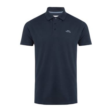 Weird Fish Mens Miles Pique Organic Polo Shirt (Navy)