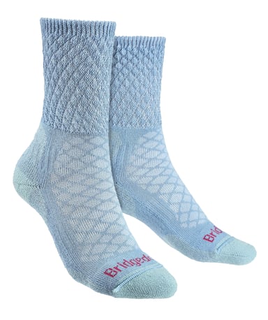 Bridgedale - Calcetines de senderismo ligeros de merino para mujer - Powder Blue
