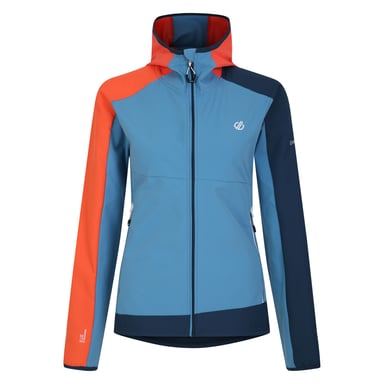 Dare 2B Womens/Ladies Avidly II Soft Shell Jacket (Niagara Blue/Satsuma)