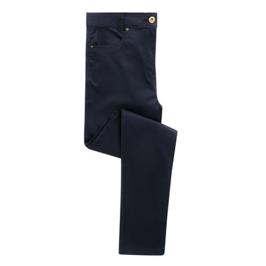 Premier Womens/Ladies Performance Chinos (Navy)