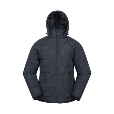 Mountain Warehouse Womens/Ladies Flora Quilted Jacket (Black)