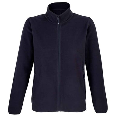 SOLS Womens/Ladies Factor Microfleece Recycled Fleece Jacket (Navy)