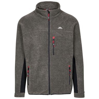 Trespass Mens Jynx Full Zip Fleece Jacket (Olive Stripe)