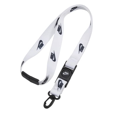 Nike Club Standard Lanyard (White/Black)