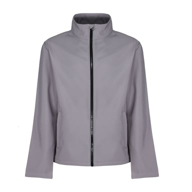 Regatta Mens Ablaze Printable Softshell Jacket (Rock Grey/Black)