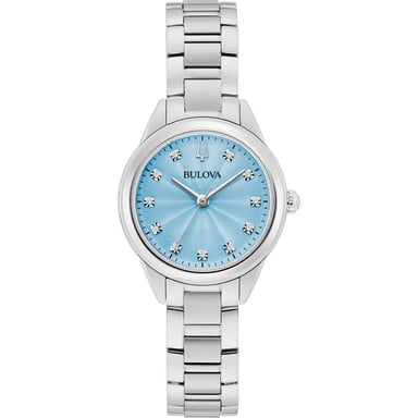 Bulova Sutton Women's Silver Watch 96P250