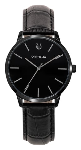 Orphelia Winston Men's Black Watch OR61905