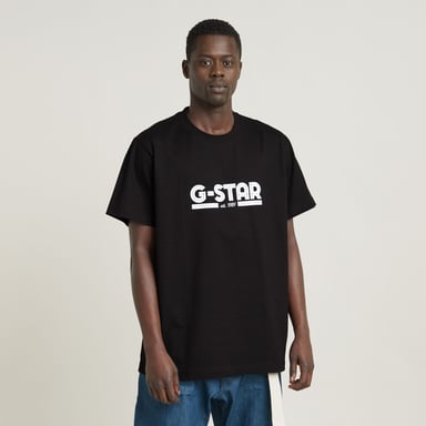 G-Star RAW Unisex Line Script Loose T-Shirt