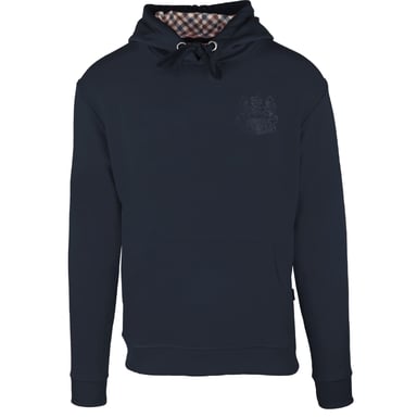 Aquascutum Hombre Sudadera con capucha FC1523 85 Capucha