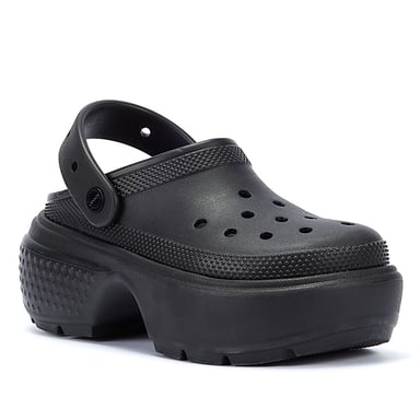 Sandalias Stomp - Crocs - Sintético - Negro