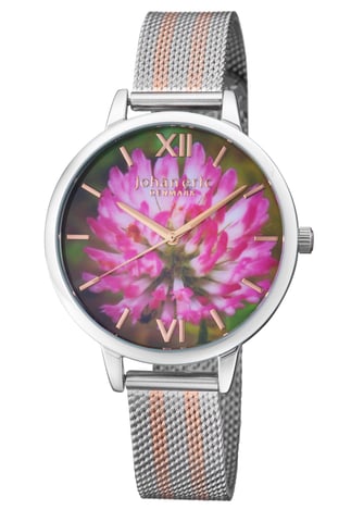 Johan eric:rodklover ss reloj ss/correa de malla de oro rosa