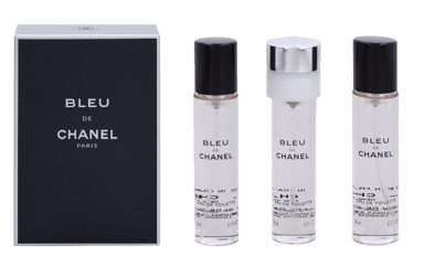 Bleu Eau De Toilette Vaporizador Recarga 3 X 20 ml
