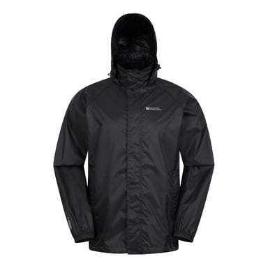 Mountain Warehouse Mens Pakka II Waterproof Jacket (Black)