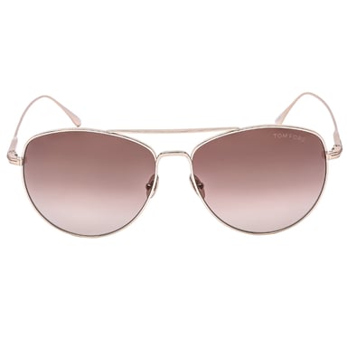 Tom Ford Ft0784 28F Milla gafas de sol en oro rosa