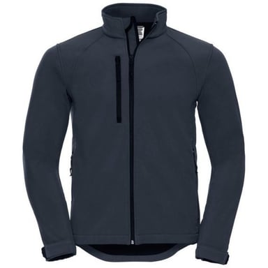 Russell Mens Water Resistant & Windproof Softshell Jacket (French Navy)