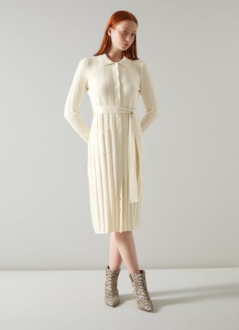 LK Bennett Ali Dresses, Almond Milk