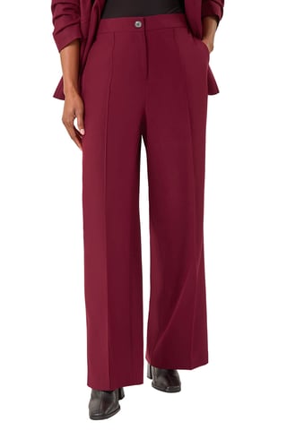 Wide Leg Relaxed Fit Trousers