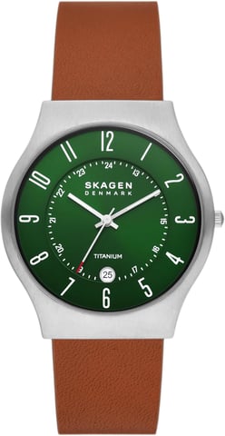 Skagen Sundby Titanium Men's Brown Watch SKW6908