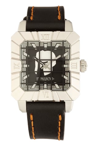 Italico: reloj negro Gladiatore para hombre