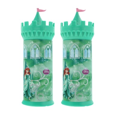 Disney Princess Ariel Castle Bubble Bath 350ml x 2