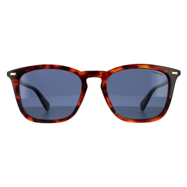 Gafas de sol polarizadas Polaroid Square Unisex Havana Grey