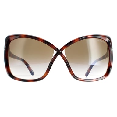 Gafas de sol Tom Ford Butterfly Mujer Rubio Habana Marrón Gradiente FT0943 Jasmin
