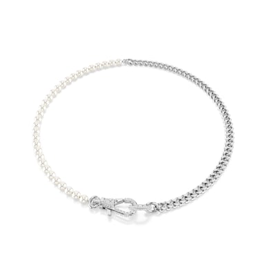 Swarovski 'Dextera' Women's Base Metal Necklace - Silver 5689634