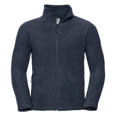 Russell Mens Full Zip Outdoor Fleece Jacket (French Navy)