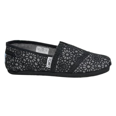 Toms Classic Black Kids Apartrilles