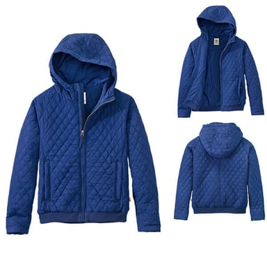 Chaqueta Timberland Cherry Mountain Zip Up Manga Larga Azul Mujer 6610J 485 A49C