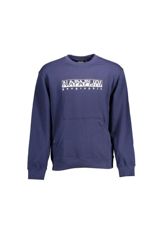 Suéter de algodón azul para hombre Napapijri
