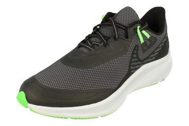 Nike Quest 3 Shield Mens Black Trainers