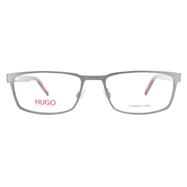 Hugo de Hugo Boss Montura de Gafas HG 1075 R80 Semi Mate Rutenio Oscuro Hombre