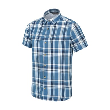 Mountain Warehouse Mens Holiday Cotton Shirt (Dark Blue)