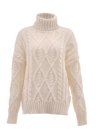 Mymo Turtleneck  pullover women off-white