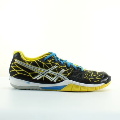 ASICS GEL-FIREBLAST TRATRADORES DE TRABAJOS NEGROS