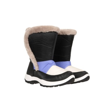 Mountain Warehouse Childrens/Kids Caribou Adaptive Snow Boots (Light Purple)