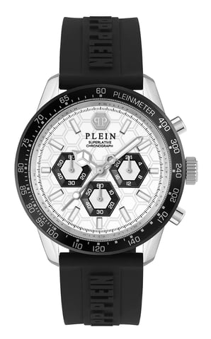 Philipp Plein Pleinmeter Men's Black Watch PWPYA0124