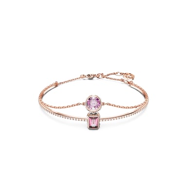 Swarovski 'Stilla' Women's Gold Plated Metal Bracelet - Rose 5668243